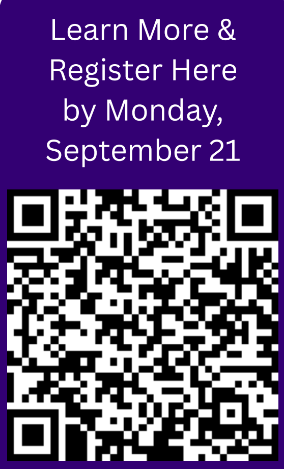 qr code for workshop registration September 2026